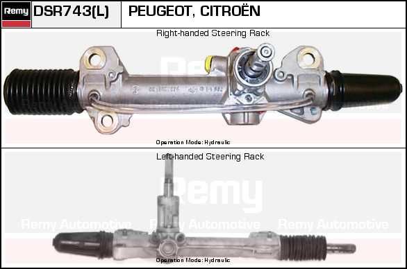 DELCO REMY Рулевой механизм DSR749L